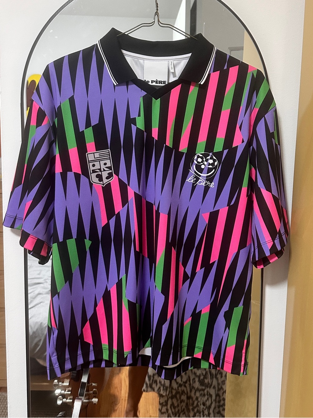Le Pere soccer shirt RRP $240.00